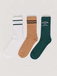 Набор высоких носков (3 пары в комплекте) ZOLLA