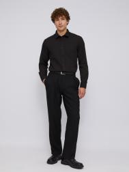 Офисная рубашка прямого силуэта с карманом ZOLLA