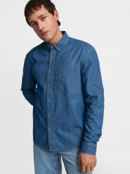 Джинсовая рубашка из хлопка ZOLLA