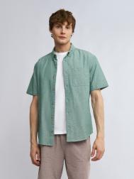Рубашка из хлопка с коротким рукавом ZOLLA