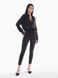 Джинсы силуэта Skinny с высокой посадкой ZOLLA