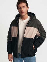 Утеплённая куртка-бомбер на синтепоне с капюшоном ZOLLA