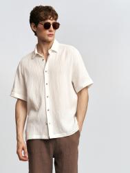 Рубашка из хлопка с коротким рукавом ZOLLA