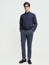 Брюки с узором в клетку на резинке ZOLLA