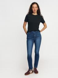 Джинсы силуэта Skinny с высокой посадкой ZOLLA