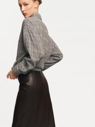 Фланелевая рубашка из хлопка в клетку ZOLLA