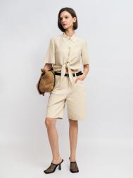 Джинсовые удлинённые шорты-бермуды ZOLLA