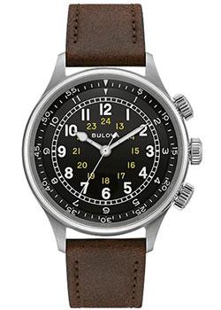 Японские наручные  мужские часы  96A245. Коллекция Pilot Bulova