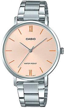 Японские наручные  женские часы  LTP-VT01D-4B. Коллекция Analog Casio