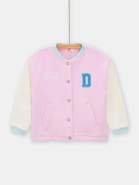 Толстовка бомбер для девочки 