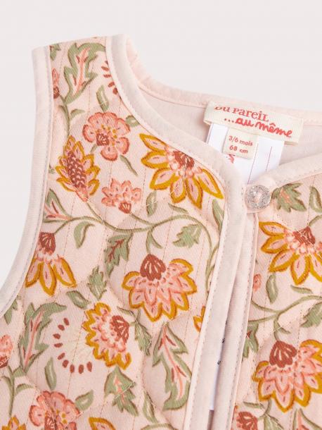 Жилетка двусторонняя для малышки 