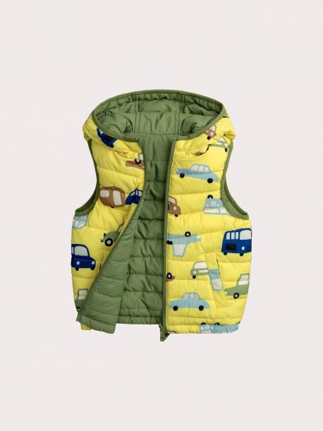 Жилет утепленный двусторонний для мальчика 