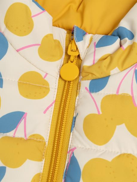 Жилет утепленный двусторонний для девочки 