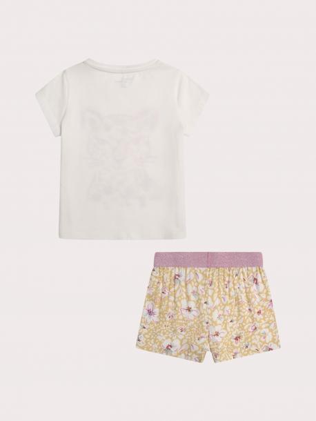 Пижама с коротким рукавом для девочки 