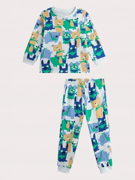 Пижама с длинным рукавом для мальчика 