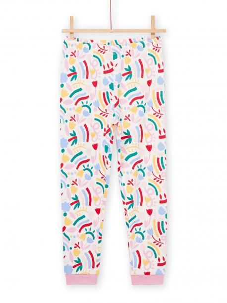 Пижама с длинным рукавом для девочки 