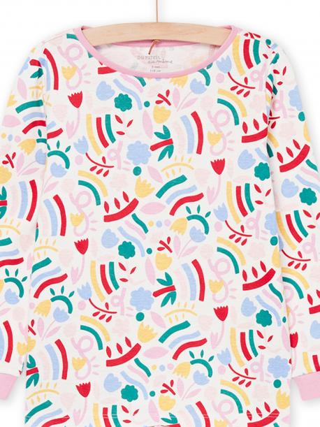 Пижама с длинным рукавом для девочки 