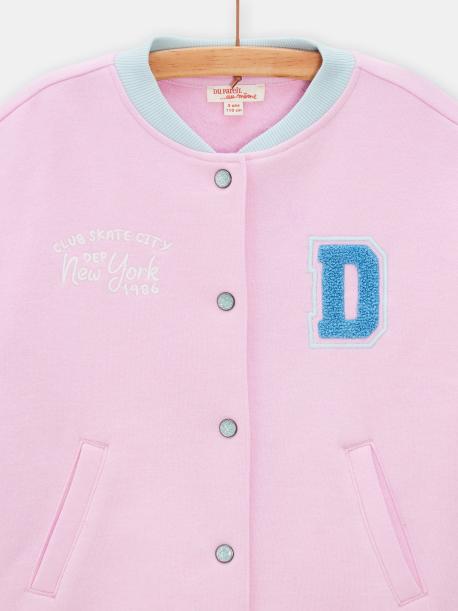 Толстовка бомбер для девочки 