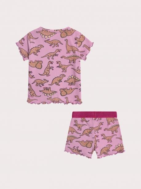 Пижама с коротким рукавом для девочки 