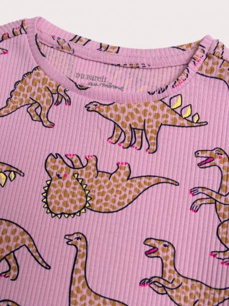 Пижама с коротким рукавом для девочки 