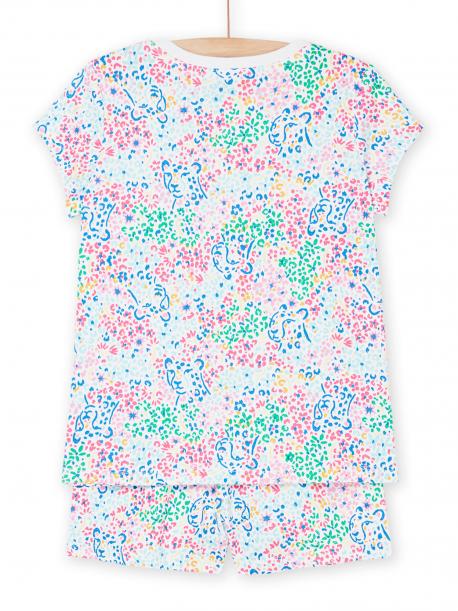 Пижама с коротким рукавом для девочки 