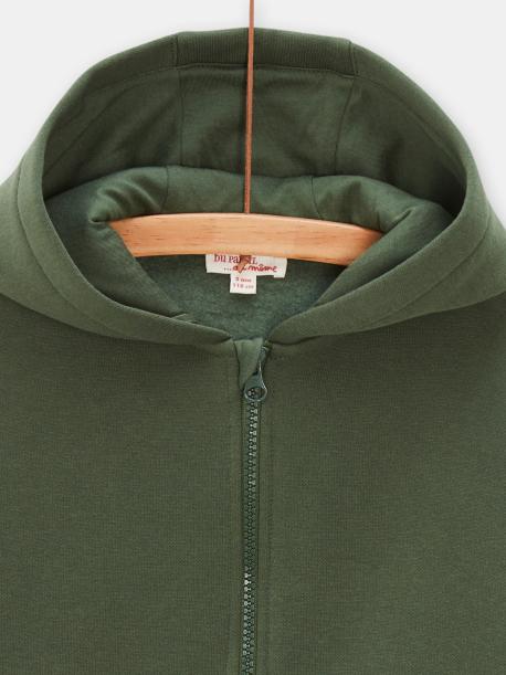 Толстовка на молнии для мальчика 