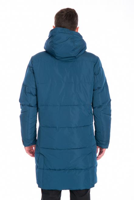 Мужской зимний Пуховик  Серо-синий, 76707 (62, 6xl) Lafor