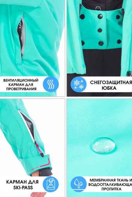 Куртка  Мятный, 767054 (56, 5xl) Lafor