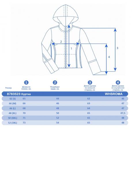 Куртка  Темно-синий, 8783523 (48, xl) WHS