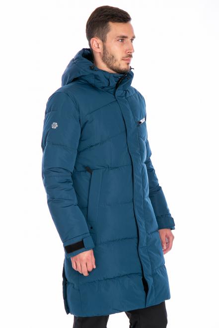 Мужской зимний Пуховик  Серо-синий, 76707 (62, 6xl) Lafor