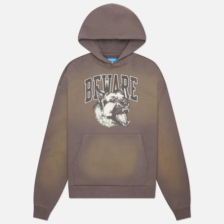 Мужская толстовка  Tonal Beware Hoodie, цвет серый, размер L MARKET