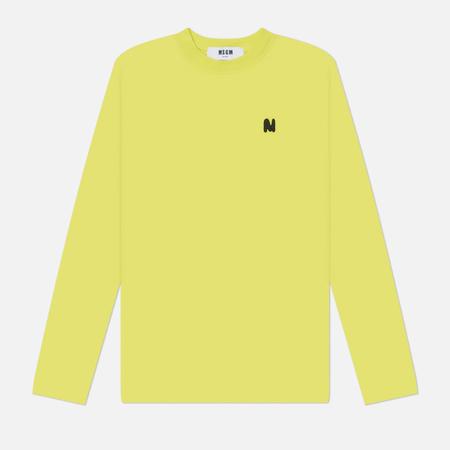 Женский лонгслив  The M Wave, цвет зелёный, размер M MSGM