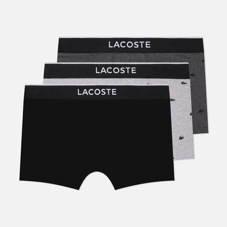 Комплект мужских трусов  Underwear 3-Pack Printed Stretch Trunks, цвет комбинированный, размер M Lacoste