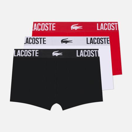 Комплект мужских трусов  Underwear Stretch Cotton Trunks 3-Pack, цвет комбинированный, размер L Lacoste