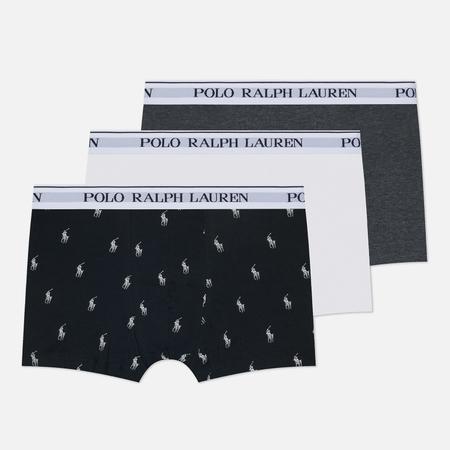 Комплект мужских трусов  Classic Trunk 3-Pack, цвет комбинированный, размер XXL Polo Ralph Lauren