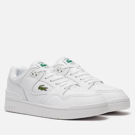 Мужские кроссовки  Courtcage Set Leather, цвет белый, размер 44.5 EU Lacoste