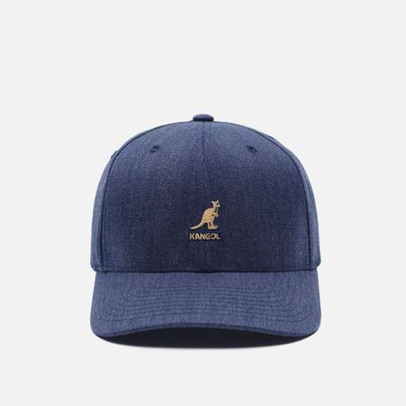 Кепка  Wool Flexfit Baseball, цвет синий, размер S-M KANGOL