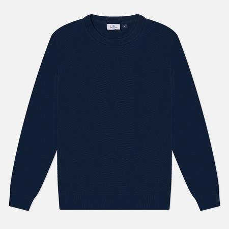 Мужской свитер  Active Club Check Sleeves, цвет синий, размер M Aquascutum