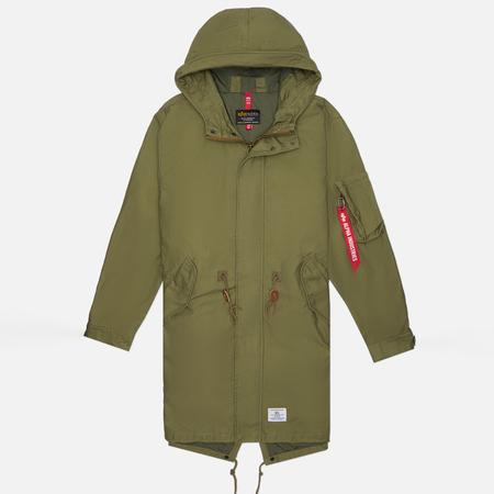 Мужская куртка парка  Fishtail Gen II, цвет оливковый, размер XXXL Alpha Industries