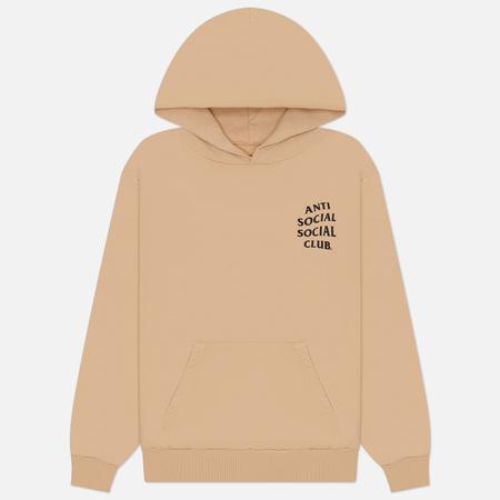 Мужская толстовка  Mind Games Zip-Up Hoodie, цвет бежевый, размер S Anti Social Social Club