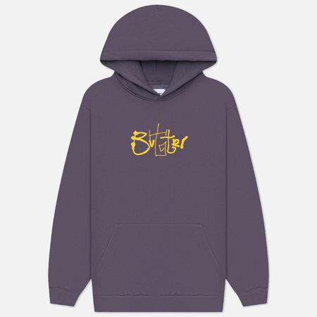 Мужская толстовка  Scribble Pullover Hoodie, цвет синий, размер XXL BUTTER GOODS