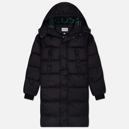 Мужской пуховик  Embroidered Crocodile Regular Fit, цвет чёрный, размер 52 Lacoste