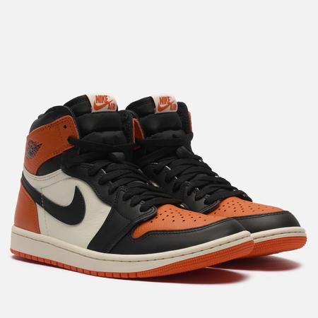 Кроссовки  Air  1 Retro High OG, цвет оранжевый, размер 42 EU Jordan