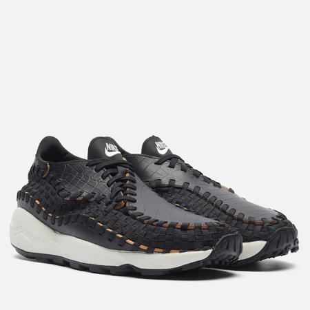 Кроссовки  Wmns Air Footscape Woven Premium, цвет чёрный, размер 43 EU Nike