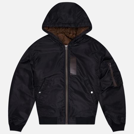 Мужская демисезонная куртка  Active MA-1 Hooded Parka, цвет чёрный, размер M FrizmWORKS