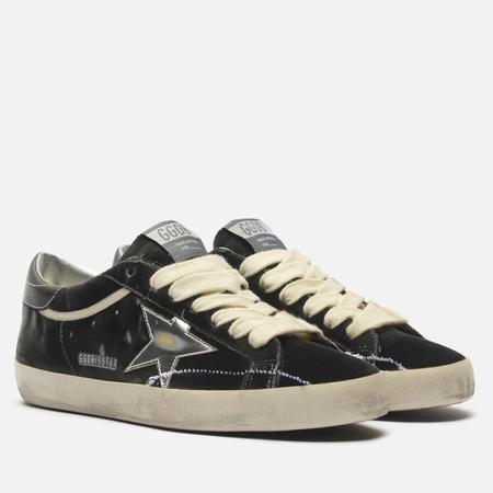Мужские кроссовки  Super-Star Laminated Star, цвет серый, размер 44 EU Golden Goose