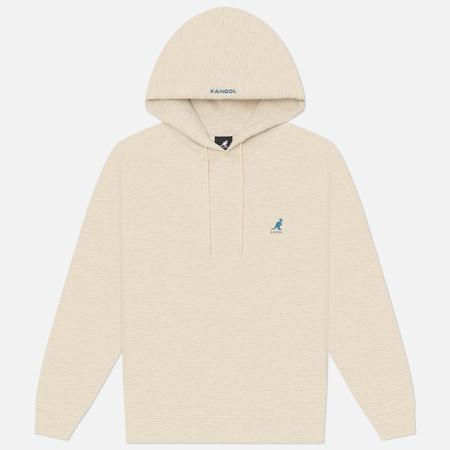 Мужская толстовка  Classic Logo Hoodie, цвет бежевый, размер XXL KANGOL