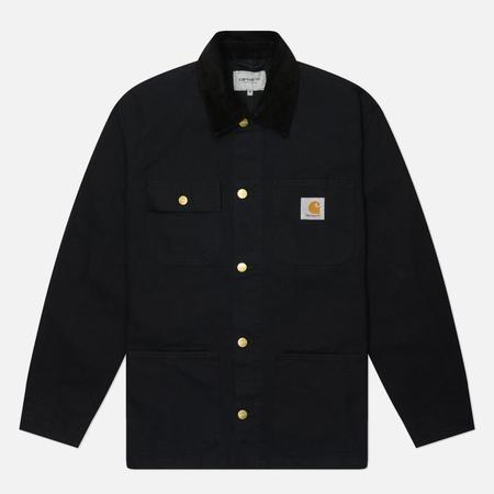 Мужская куртка ветровка  Michigan Coat Summer, цвет чёрный, размер L Carhartt WIP