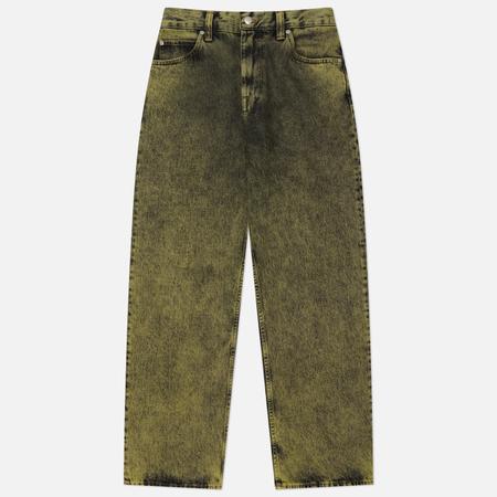 Мужские джинсы  Matrix Pembroke Black Denim 13.56 Oz, цвет зелёный, размер 36/32 Edwin