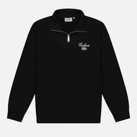 Мужская толстовка  Longhand Half Zip, цвет чёрный, размер XXL Carhartt WIP